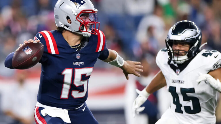 Patriots rookie QB Behren Morton fills in at punter, then throws game-winning TD