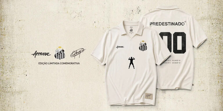 Santos FC, Approve and Gabigol launch shirts for his 100th Peixe goal