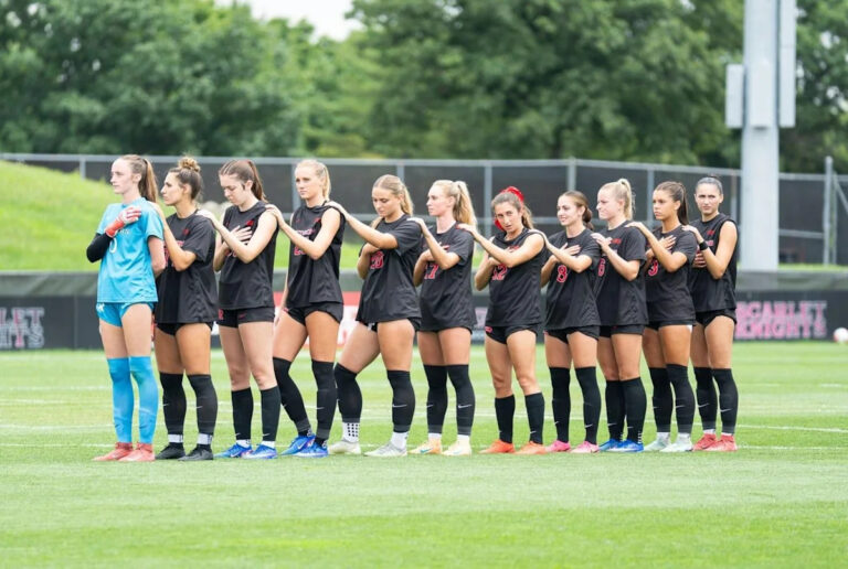 Women’s Soccer Upgrades From Their First Game with a Draw Against UConn