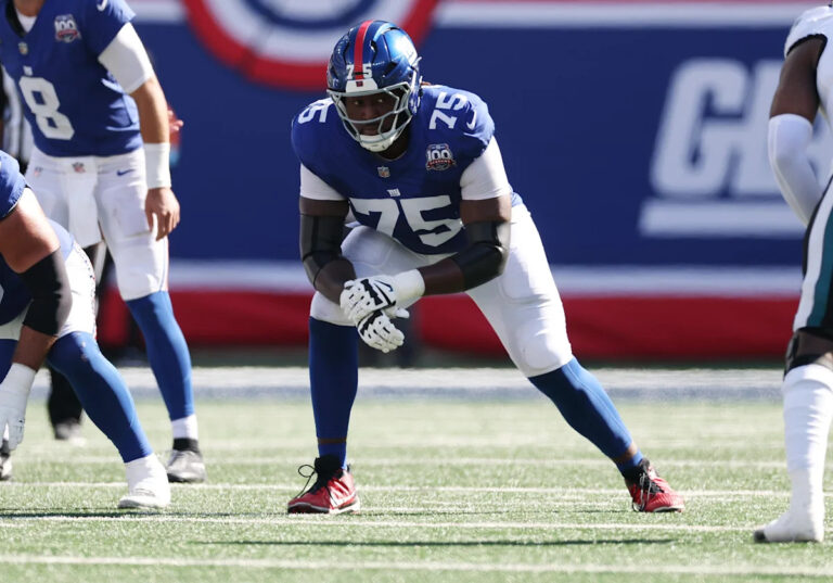 Giants deal another offensive lineman, sending Josh Ezeudu to Kansas City Chiefs