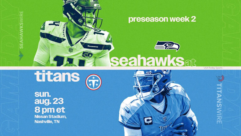 Seahawks vs Titans live updates: NFL preseason game score, highlights