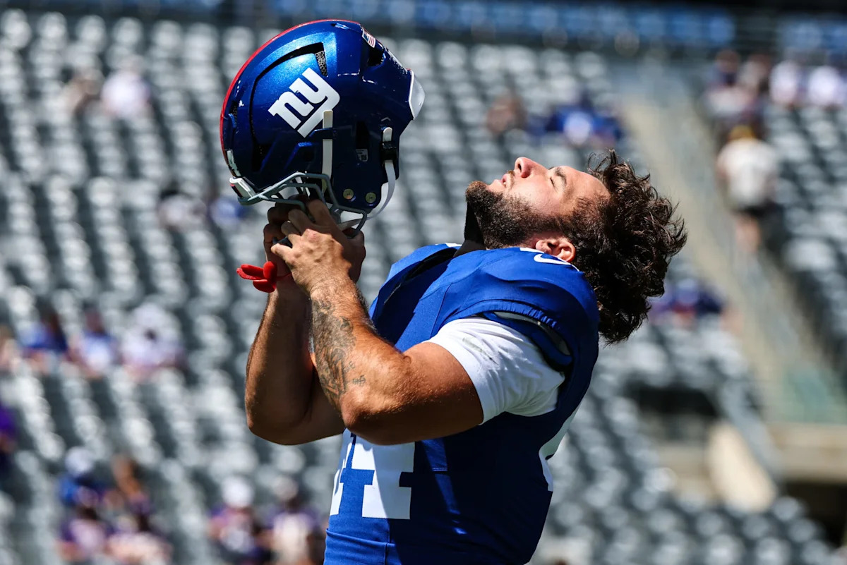 Giants’ Cam Skattebo impresses coach despite not being 100%