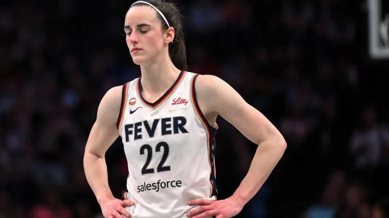 Caitlin Clark drilled a 3 over DiJonai Carrington and had a hilarious reaction
