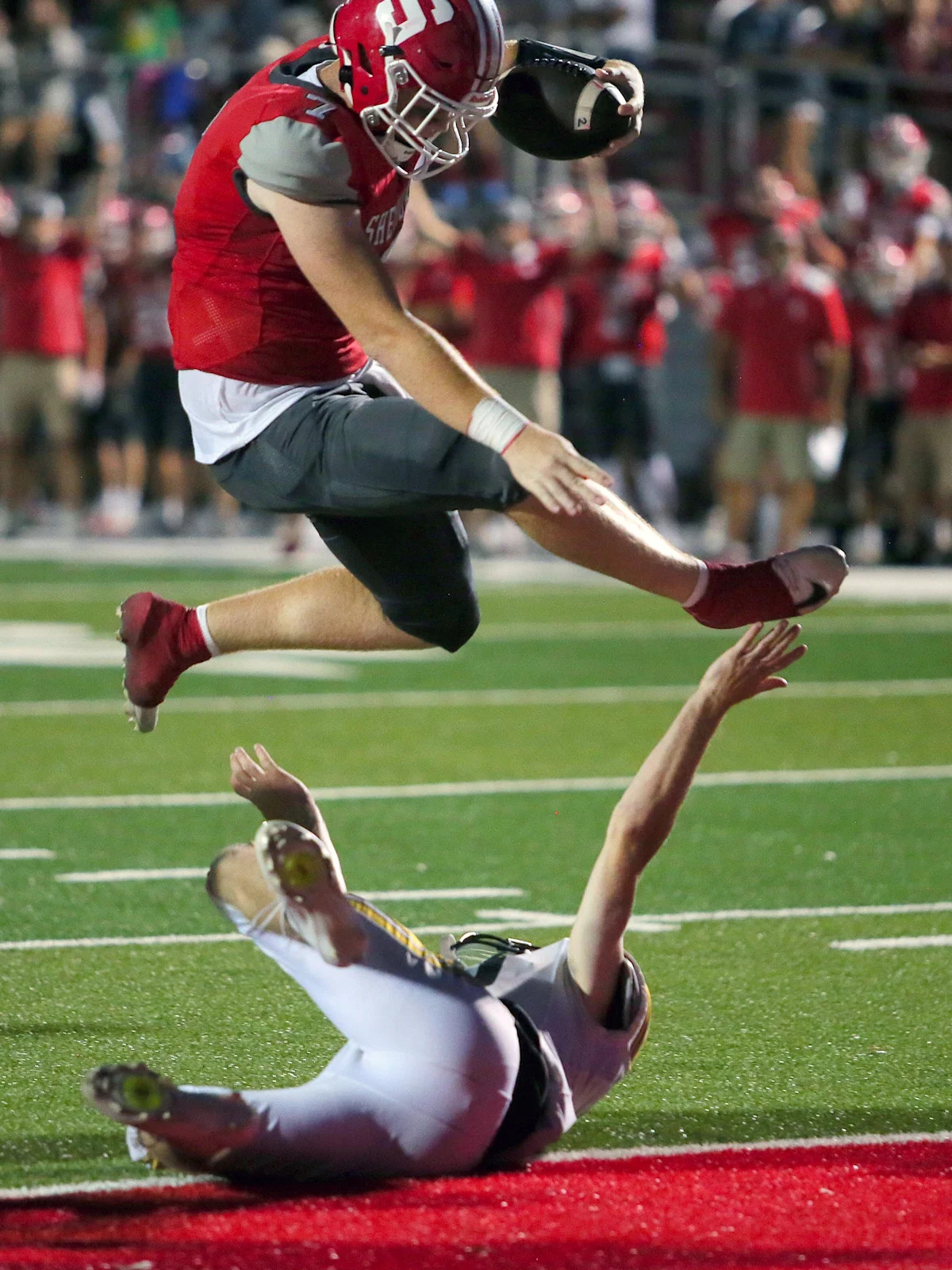 Sheridan football leapfrogs Watkins Memorial in second half