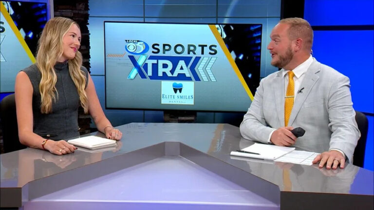 WFRV Sports Director Kyle Malzhan introduces Marie Kane on SPX