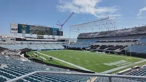 EverBank Stadium gets a dramatic makeover as Jaguars prepare for temporary Orlando move