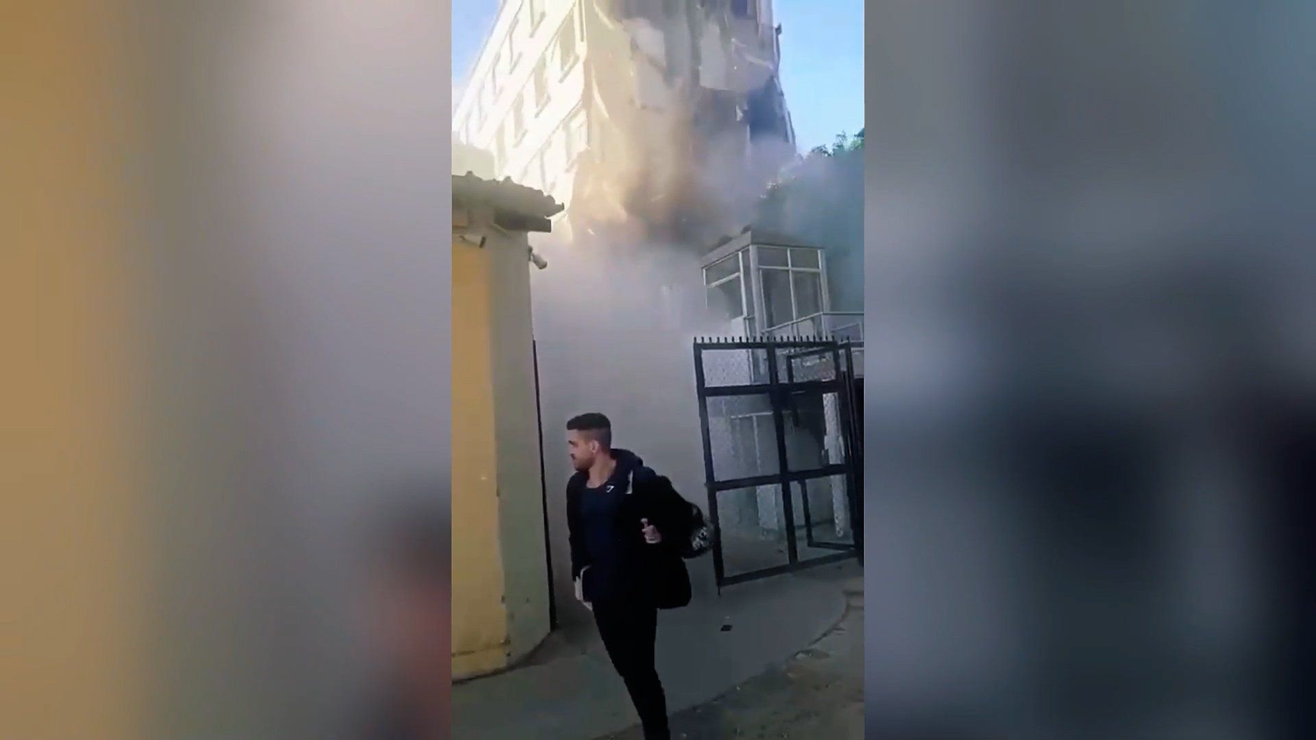 Part of children’s hospital collapses in Colombia earthquake