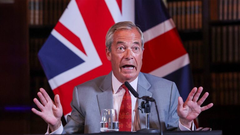 UK far-right leader Farage re-elected in boycotted by-election