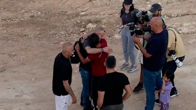 Palestinian American reunites with family under siege in West Bank