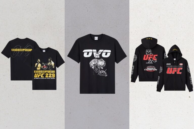 Drake’s Lifestyle Brand OVO Drops UFC Collab, With Famous Fighters Front and Center on New Merch