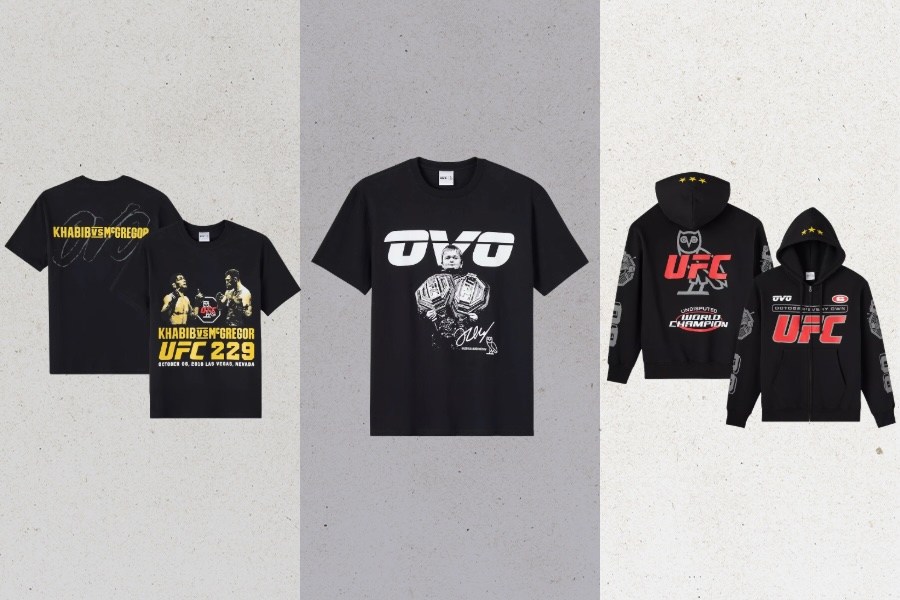 Drake’s Lifestyle Brand OVO Drops UFC Collab, With Famous Fighters Front and Center on New Merch