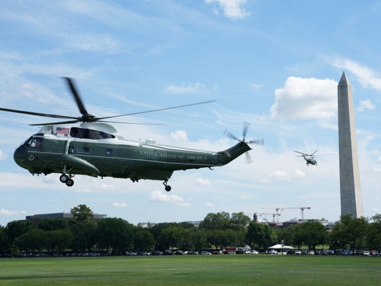 FAA says Trump’s Marine One briefly flew too close to passenger jet