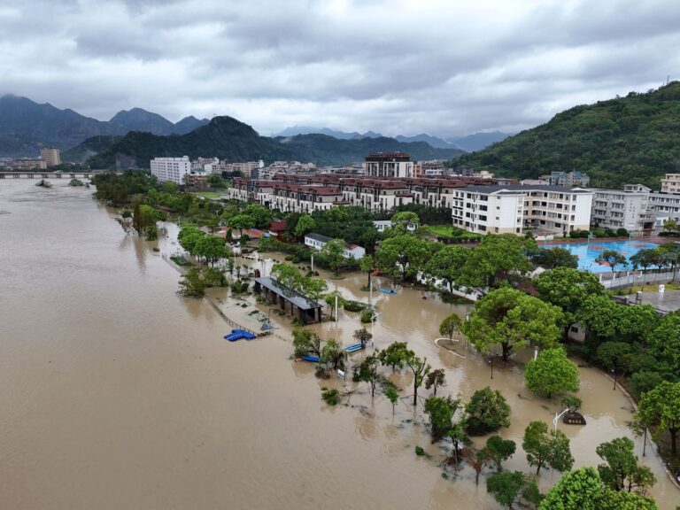Tropical Storm Dolphin batters eastern China with heavy rain, strong winds