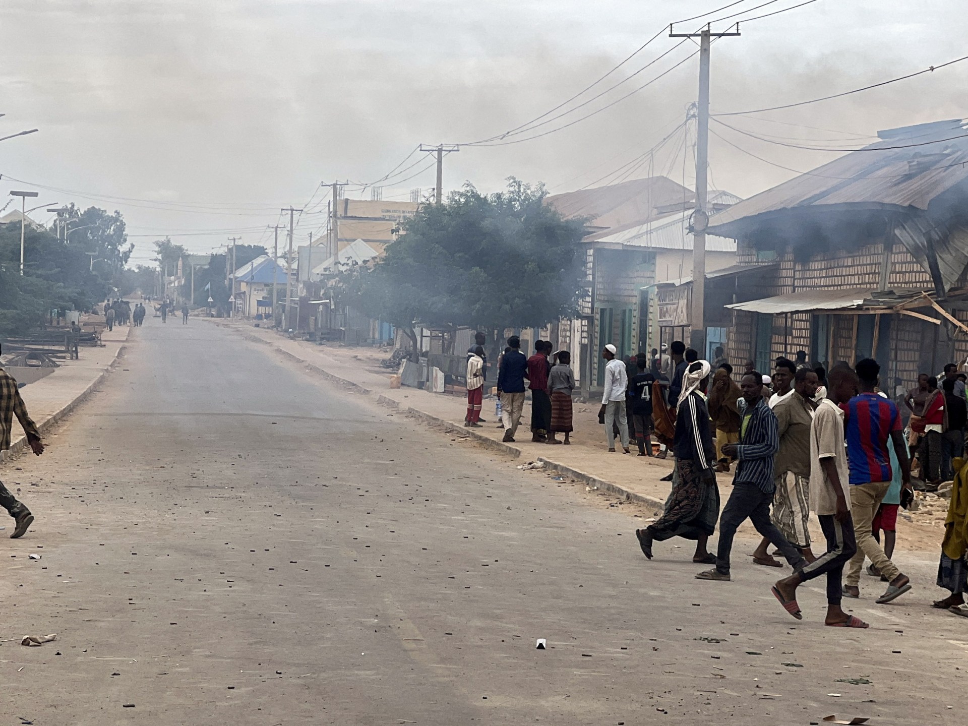 Somali army clashes with rebel forces for control of key city Baidoa
