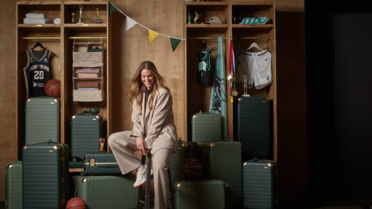 Sabrina Ionescu Expands Away Partnership With New Travel Collection, Featuring Limited-Edition Colorways and Signed Luggage Tags