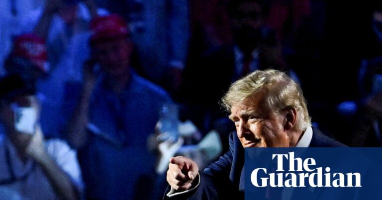 ‘I’m on the ticket’: Trump implores Republicans to vote in November at unusual midterm convention