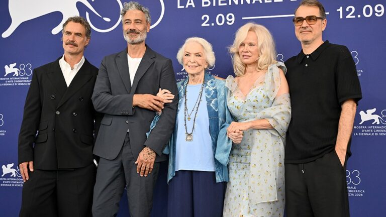 Ellen Burstyn Wipes Away Tears, Hugs Taika Waititi and Pamela Anderson as Heartfelt Drama ‘Place to Be’ Earns 6-Minute Venice Ovation