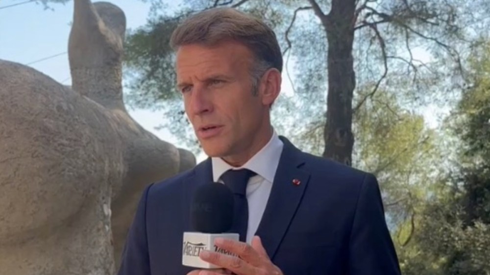 French President Emmanuel Macron Calls on YouTube to Finance Content and Warns of Growing Threat to Cultural Model (EXCLUSIVE)