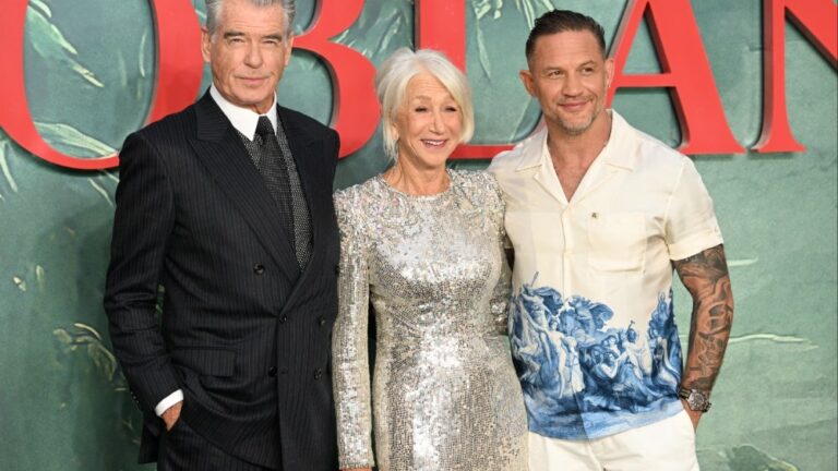 Tom Hardy Reunites With Helen Mirren at ‘Mobland’ Premiere as Guy Ritchie Says: ‘It’s Been Nothing Other Than a Pleasure to Work With These Monsters of Creativity’