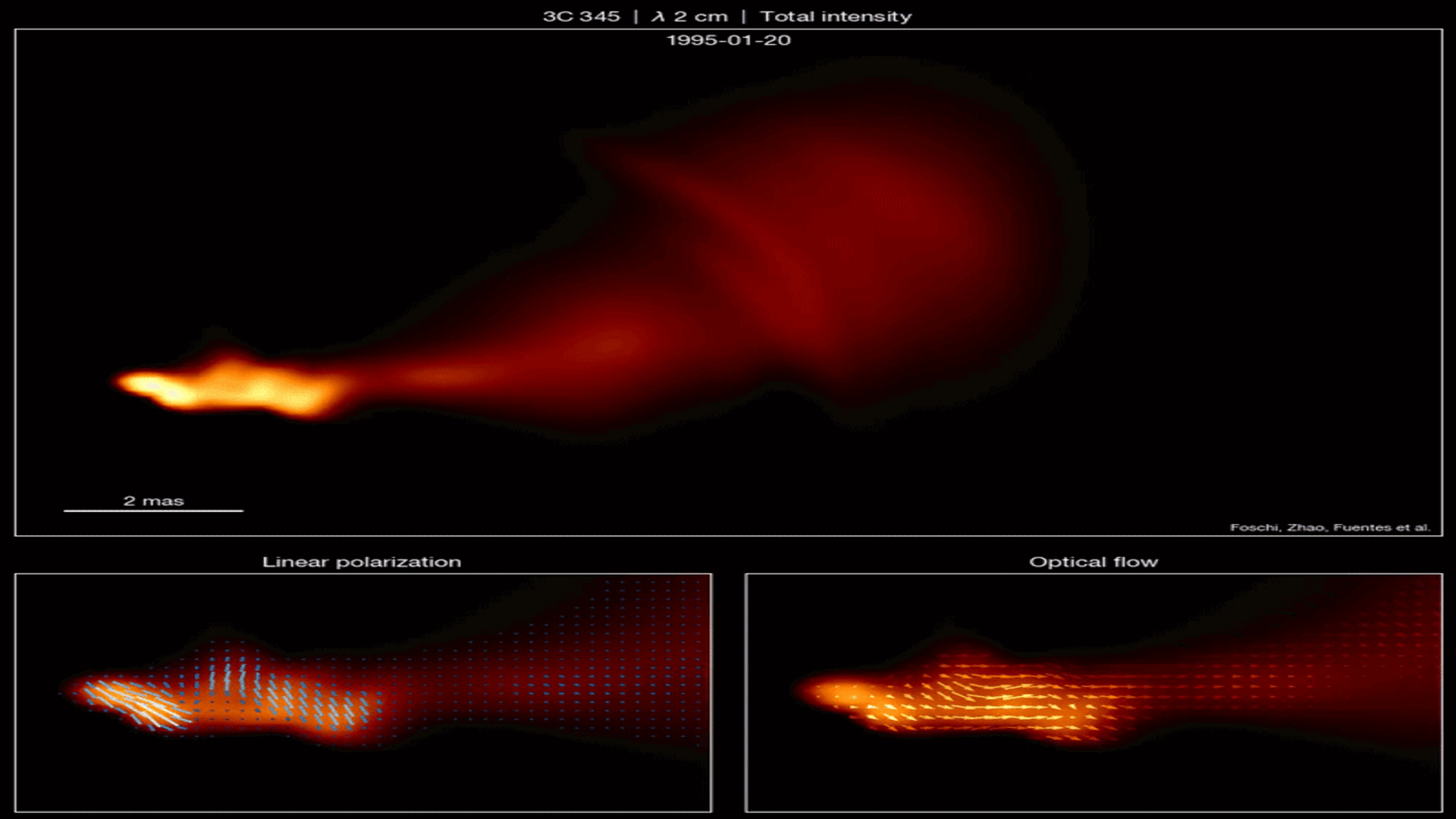 See the highest-resolution footage of a black hole jet ever taken, thanks to AI and 27 years of observations