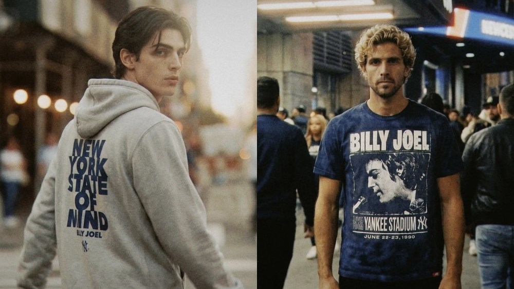 Playoff State of Mind: Yankees Tap Billy Joel for Merch Collection, Just In Time for the Postseason