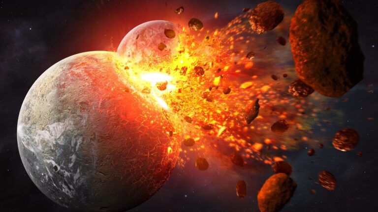 The moon may have formed in just 5 hours, new simulations suggest