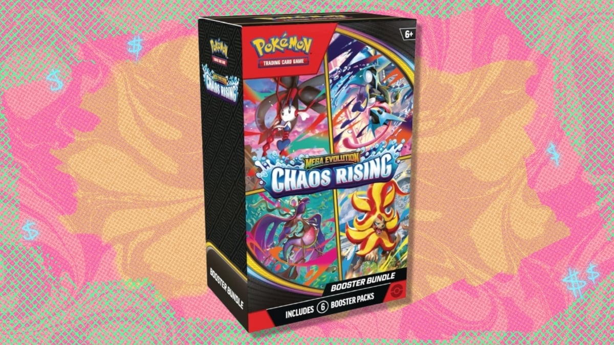 The Pokémon TCG Chaos Rising Booster Bundle has dropped to $40 on Amazon — save nearly $20