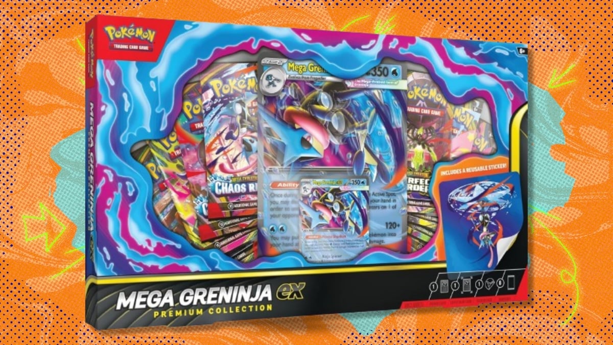 Best Pokémon TCG deal: Mega Greninja ex Premium Collection is now below $55 on Amazon