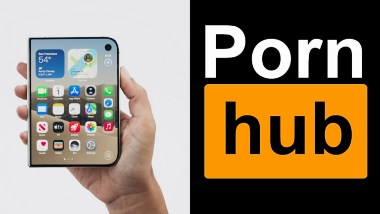 Pornhub viewers left in droves to see Apples foldable iPhone