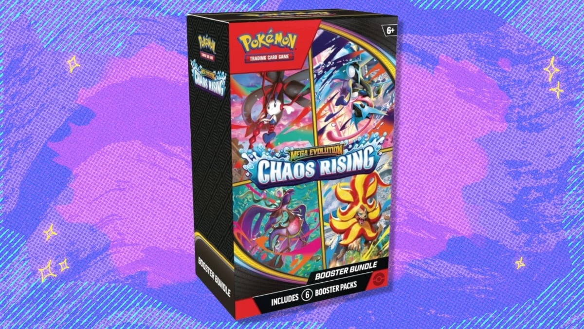 The Pokémon TCG Chaos Rising Booster Bundle gets a major price cut — save nearly $20 while stocks last