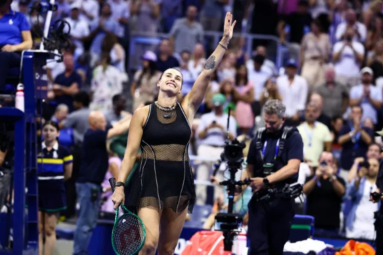 Two-time defending champion Sabalenka powers past Pegula into US Open final