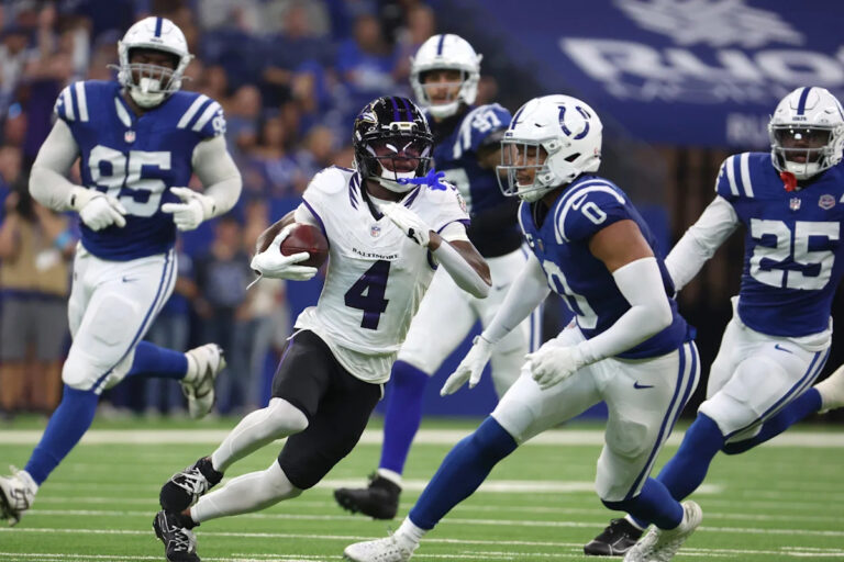 Ravens lead Colts 31-13 at halftime: Six key first-half takeaways