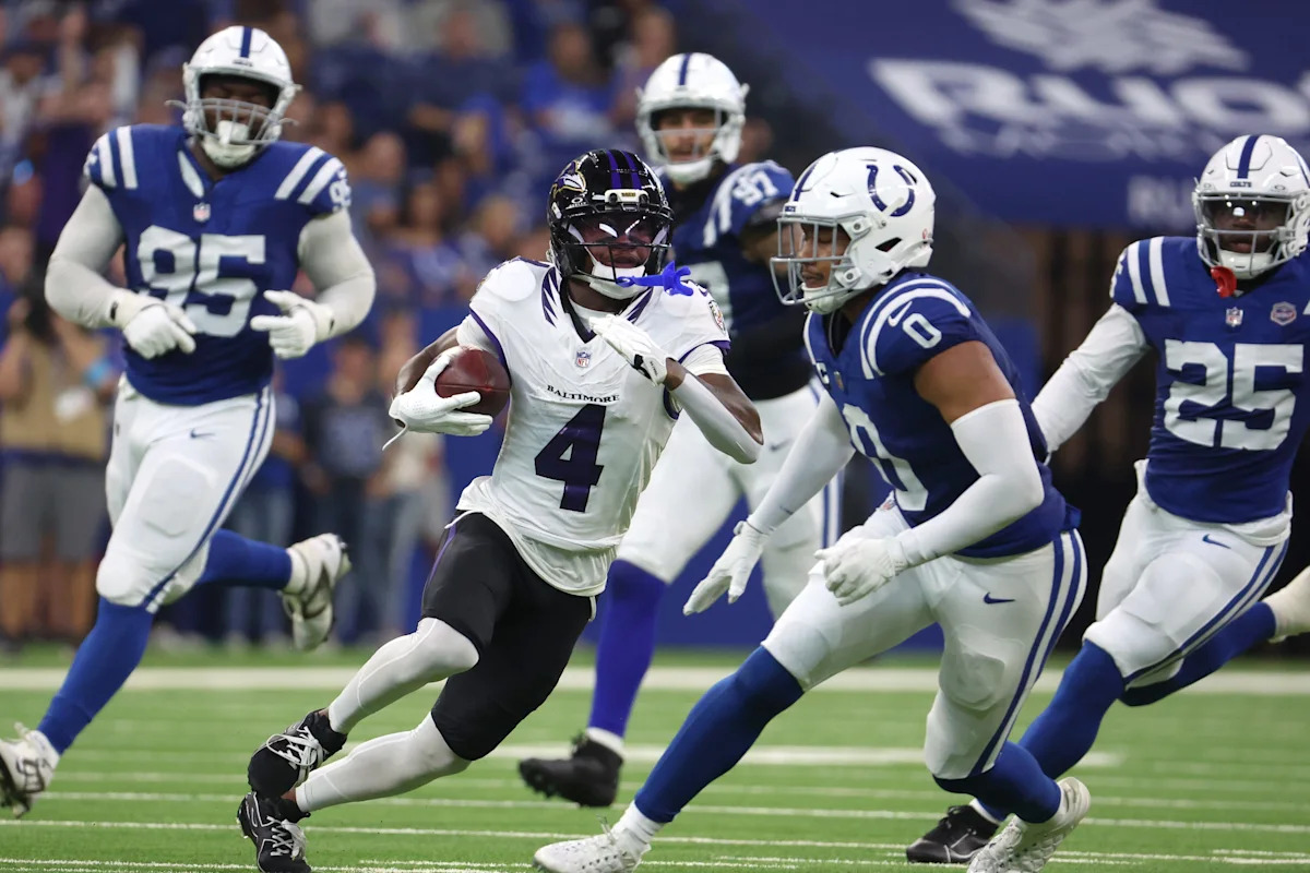 Ravens lead Colts 31-13 at halftime: Six key first-half takeaways