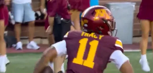 Watch: Javon Tracy returns Gophers’ first punt for TD since 2018