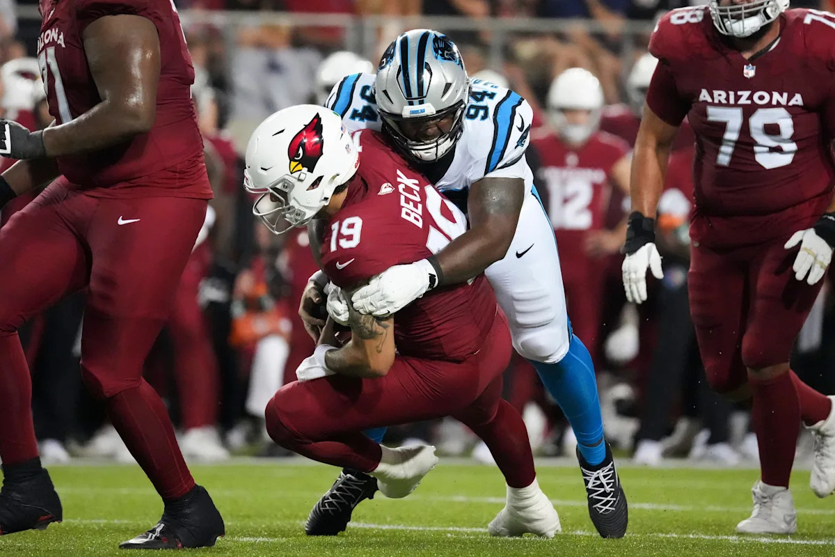 Former Panthers DL signs with Cardinals practice squad