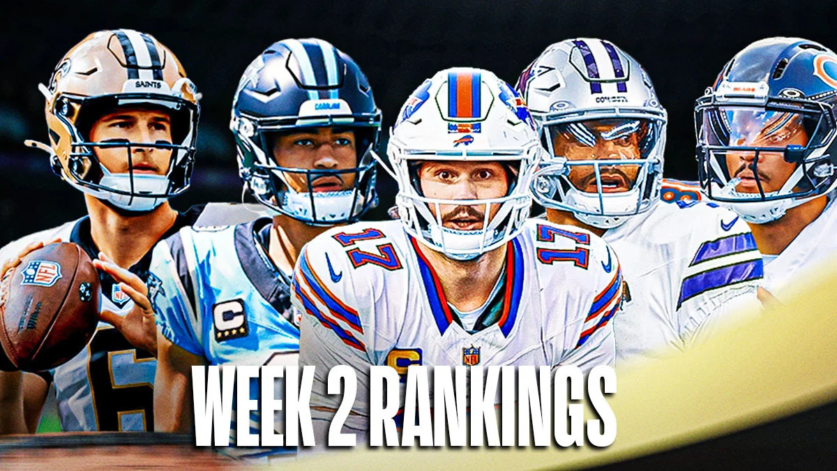 Fantasy Football Quarterback Rankings: Week 2