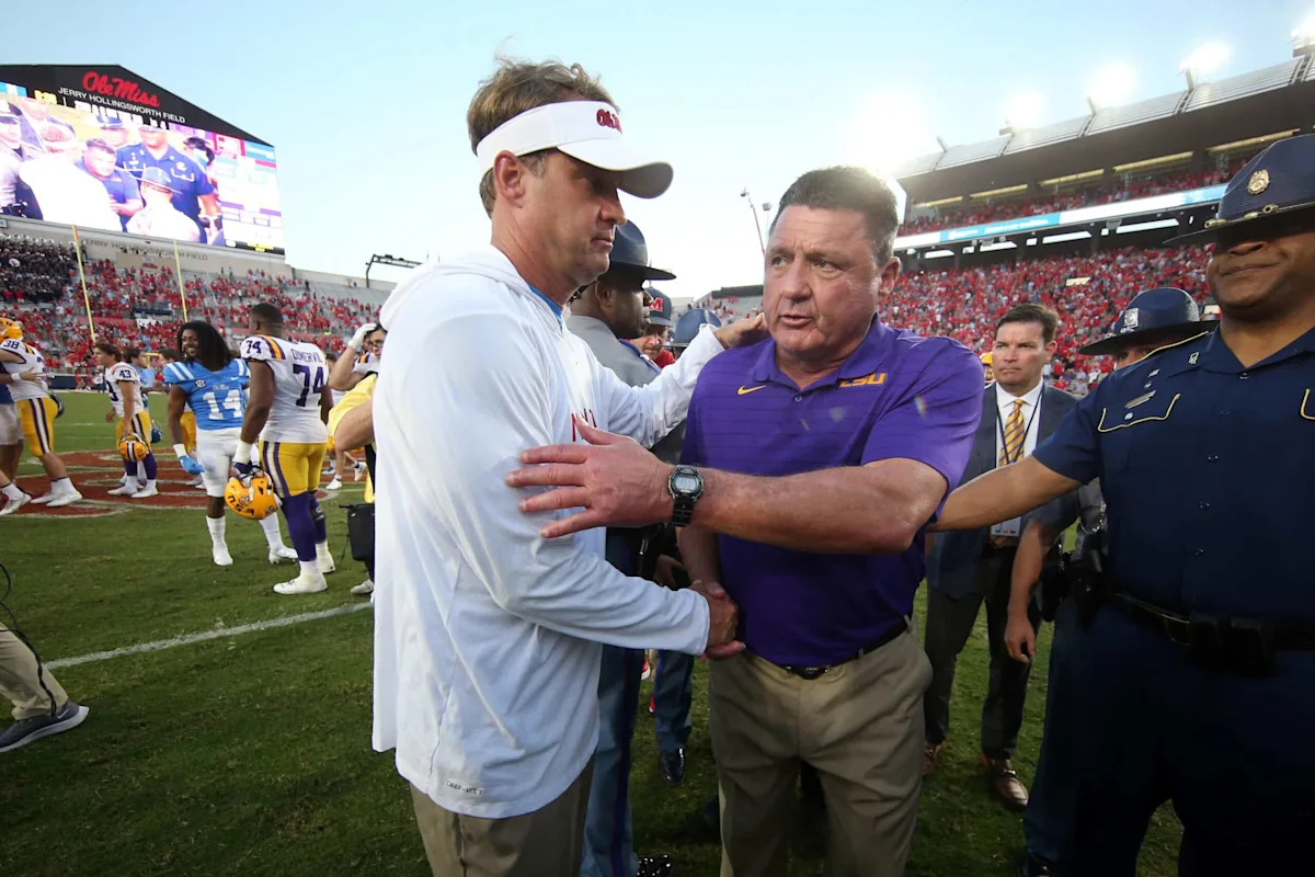 Lane Kiffin Calls Himself and Pat McAfee ‘Two of the Most Hated People’ Amid LSU-SEC Fight