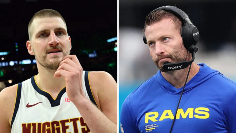 How Nikola Jokic’s hilarious ‘get back’ question made Sean McVay think he’s a ‘failure’
