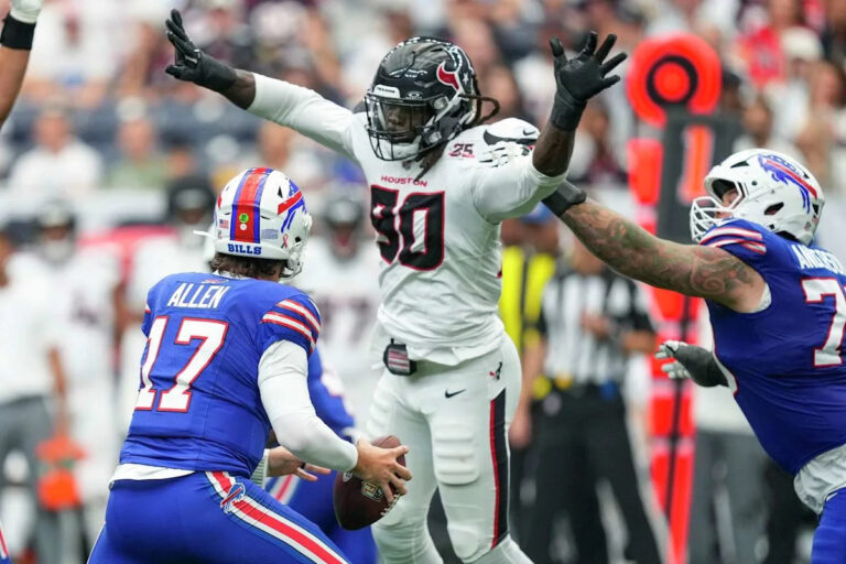 The Texans want to be elite on defense. But against Josh Allen and the Bills they were far from it