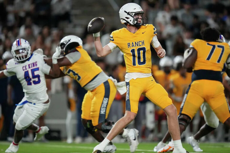 Braden Baker's late-game heroics help lift Cypress Ranch over No. 3 C.E. King in thriller