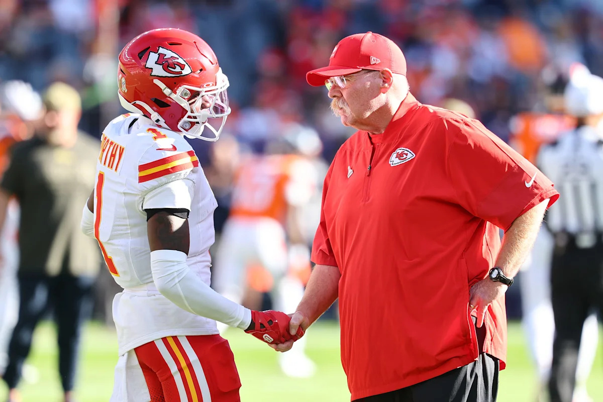 Will Xavier Worthy play vs. Broncos? Injury update for Chiefs WR