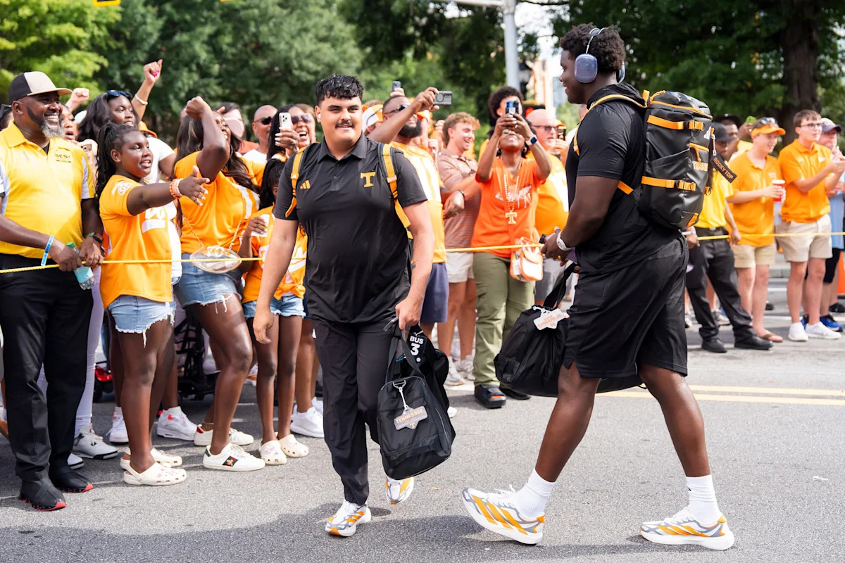 Tennessee football fans have taken over Georgia Tech's Bobby Dodd Stadium