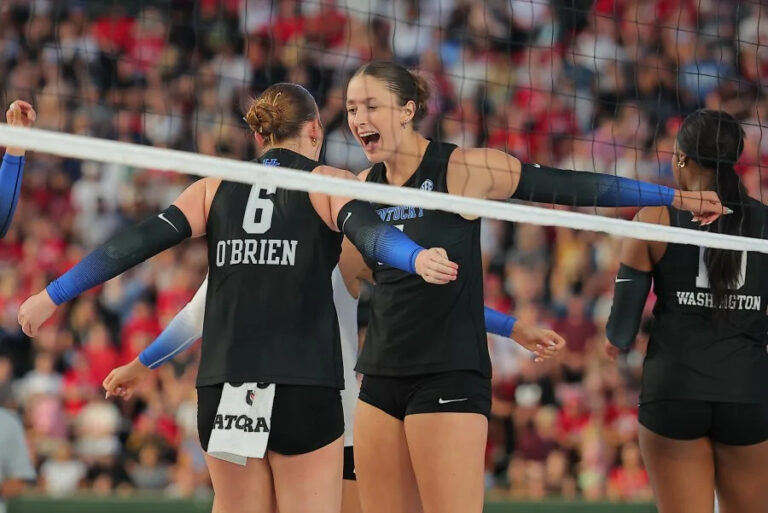 Topeka’s Brooklyn DeLeye leads Kentucky Volleyball to win, earns SEC weekly honor