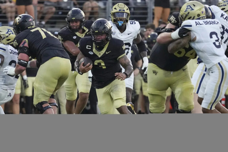 What A Difference a Year Makes for Wake Forest; Deacs Sprint Past Akron