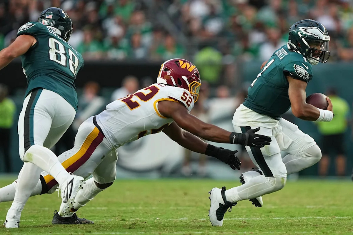 ‘Hated’ Eagles star silences critics in win vs. Commanders; Starter makes case to be benched