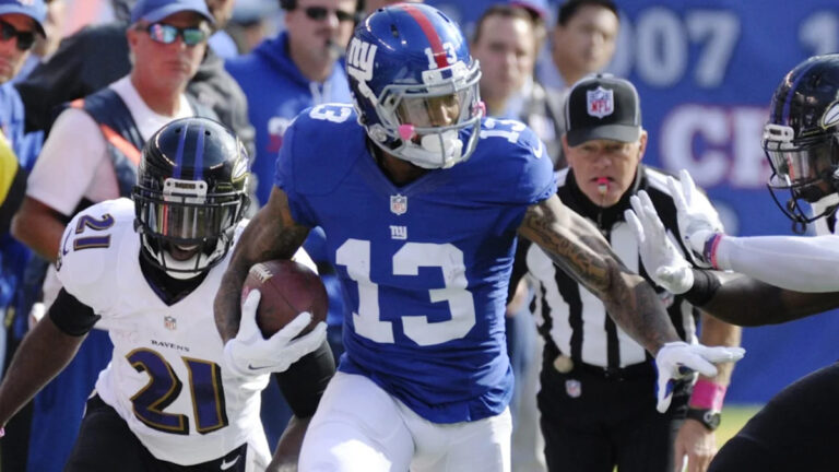Back with the Giants, Odell Beckham Jr. hopes to get back in 13