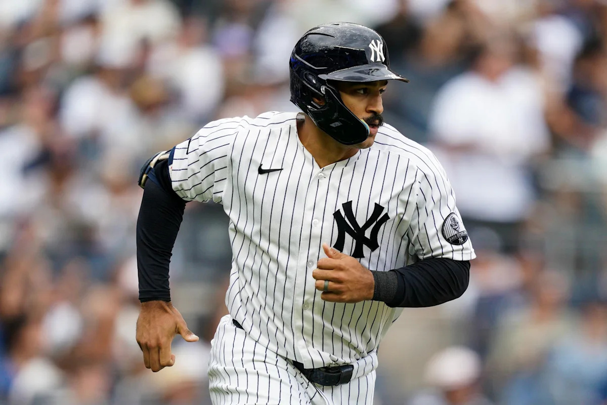 Yankees place Trent Grisham on IL with hamstring strain, recall Jasson Domínguez