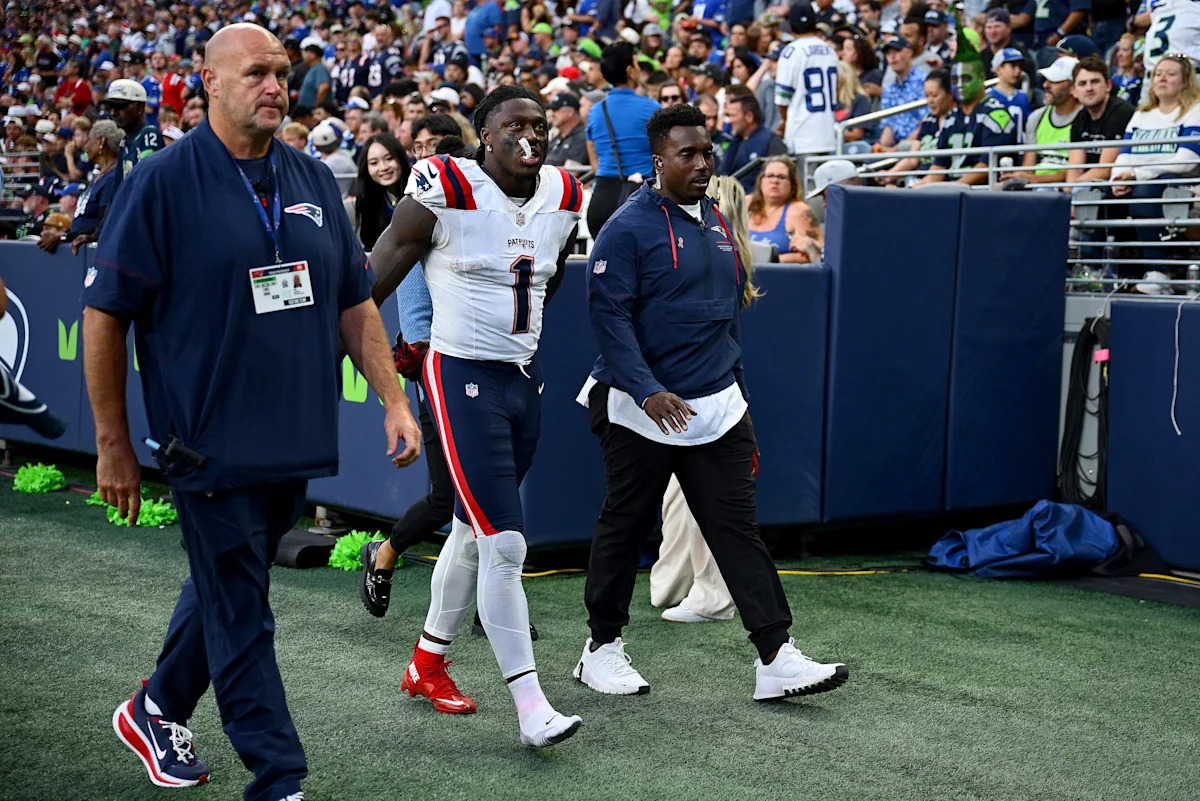 Patriots might not have A.J. Brown for game against Bills in Week 5