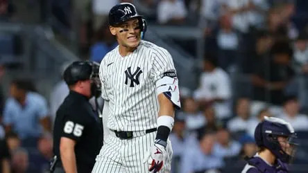 Yankees' Aaron Judge hitless across three AB's in highly-anticipated return from IL