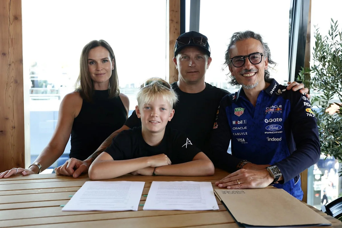 F1 world champion’s son, 11, joins Red Bull